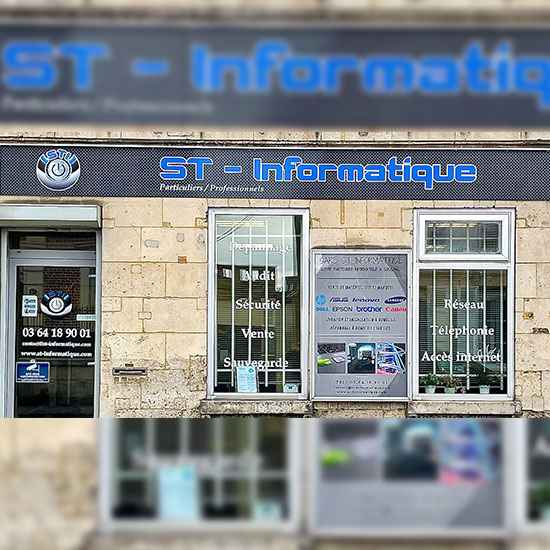 ST Informatique - Devanture